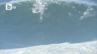 Да яхнеш вълната... дори и да е 30-метрова (ВИДЕО)