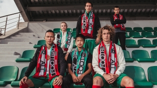 БФС ще бори расизма с нов шал (СНИМКИ)