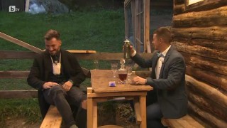 Петър и Калоян празнуват по мъжки