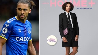 Стил и шок: Доминик Калвърт-Люин позира като... 