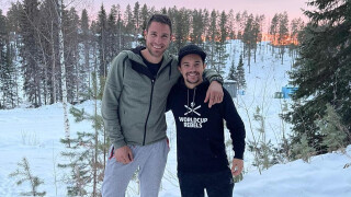 Алберт Попов сготви мусака на Радо Янков в Швеция (СНИМКА)