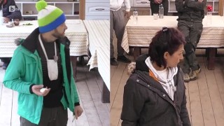 С голяма артистичност Живка се впусна в имитации