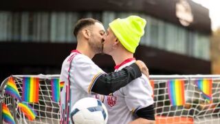 LGBT протест пред ФИФА заради 