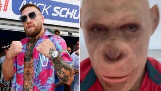 Макгрегър се завърна... като маймуна (ВИДЕО)