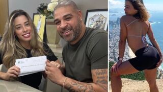 Легендата Адриано (40) се ожени за 25-годишна фризьорка