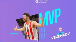 Александър Везенков отново над всички в Евролигата