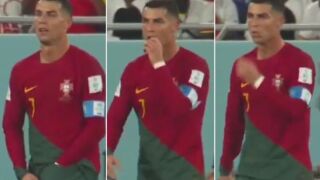 Кристиано като Йоги Льов - бръкна и си взе (ВИДЕО)
