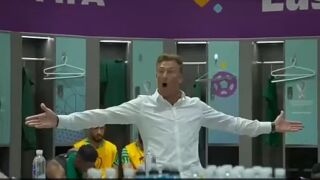 Като Ал Пачино: Речта, която вдъхнови саудитите за подвига срещу Меси (ВИДЕО)