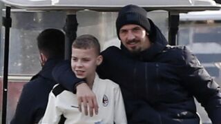 Малкият син на Ибрахимович стана шведски национал (ВИДЕО)