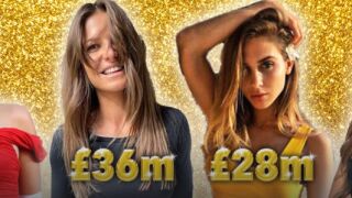 Кои са най-богатите футболни половинки? (СНИМКИ)