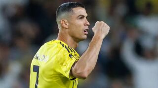 Роналдо с нови два гола, празнува като Меси (ВИДЕО)