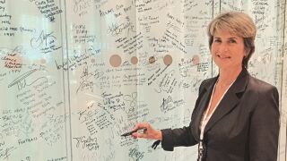 Вижте какво направи Весела Лечева в централата на МОК