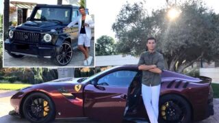 Кристиано Роналдо: Не си броя колите, около 40 са (СНИМКИ)