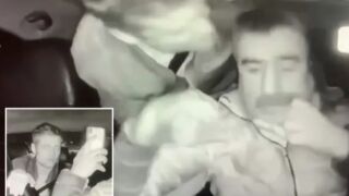 Боксьор опита да отхапе носа на шофьор на такси (ВИДЕО 18+)