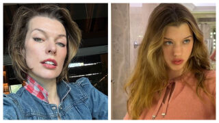 Мила Йовович е изумена от постиженията на дъщеря си Евър (СНИМКИ)