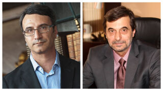 Снимка: Трайчо Трайков и Димитър Манолов - гости в "Лице в лице"