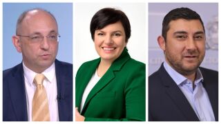 Снимка: Николай Василев, Бонка Василева и Карлос Контрера - гости в "Лице в лице"