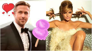 Райън Гослинг на 45! Любовта му с Ева Мендес - да срещнеш точни човек със захарен памук (СНИМКИ)