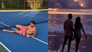 Елата в рая с Григор Димитров и Ейса Гонсалес (СНИМКИ и ВИДЕО)