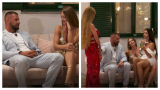 Шермин се намества в скута на Краси – но защо и Габи сяда върху Киара? (ВИДЕО)