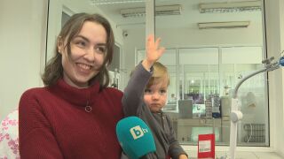 Снимка: 110 дни в болница и на кислород: Среща с Андрей, който се е родил само 970 грама 