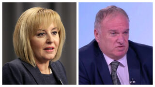 Снимка: Мая Манолова и проф. Владимир Чуков - гости в &quot;Лице в лице&quot;