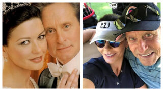 Любов, устояваща на времето: Катрин Зита-Джоунс и Майкъл Дъглас със специален празник