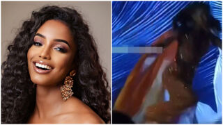 Мис Ямайка се срути на сцената. Откарана е спешно в болница (ВИДЕО+СНИМКИ)