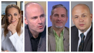 Снимка: Д-р Цветелина Спиридонова, доц. Петър Чолаков, Любомир Стефанов и Александър Симов - гости в &quot;Лице в лице&quot;