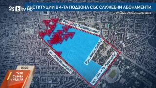 Снимка: Синята зона - превзета от служебни абонаменти