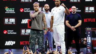 Закани за милиони: Антъни Джошуа и Джей Пол обещават зрелище и нокаути (ВИДЕО)