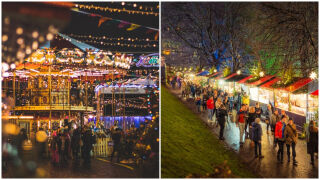 Зимна магия под северното небе: Коледните базари, които озаряват Шотландия (СНИМКИ)
