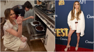 Как Джей Ло едновременно може да готви пуйка и рекламира пръстени? (СНИМКИ)