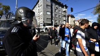 Трима задържани по време на шествията на ЦСКА и 