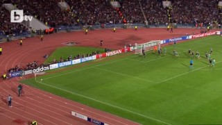 Лудогорец поведе с 1:0 на Реал (Мадрид) (ВИДЕО)