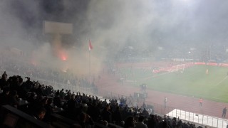 Петима задържани и един пострадал полицай на мача България - Хърватия снощи