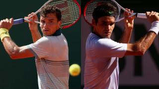 Григор отново не успя срещу невероятния Федерер