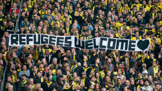 Феновете на Дортмунд с безпрецедентна проява