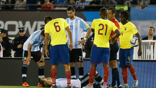 Еквадор изненада Аржентина като гост, Агуеро се контузи