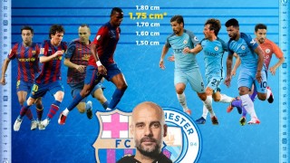 Средният ръст е най-ефективен при Гуардиола