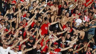 Старт на празненствата: Фенове на ЦСКА 