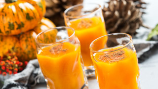 Хелоуински портокалови шотове с желе и водка
