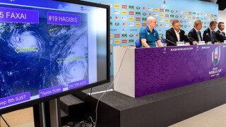 Тайфун отложи мачове от световното по ръгби, Гран при на Япония е под въпрос 