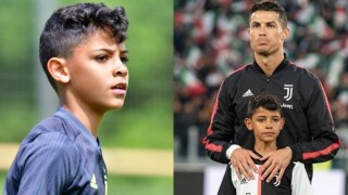 Кристиано Роналдо държи да побеждава... дори сина си (ВИДЕО)