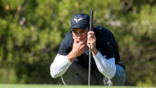 Надал си го бива и на голф (ВИДЕО)