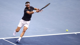 Григор Димитров изпробва корта в Мелбърн (ВИДЕО)