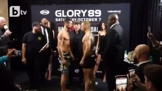 Кантарът преди GLORY 89 (ВИДЕО)
