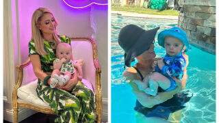 "Трябва му каска!" Феновете на Парис Хилтън избухнаха с обиди срещу бебето й (СНИМКИ)