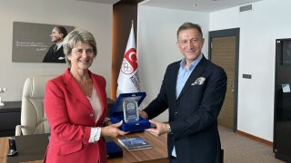 Шефът на Турския олимпийски комитет прие Весела Лечева в Истанбул (ВИДЕО)