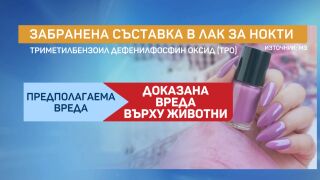Снимка: Проверки в салоните за маникюри: Използват ли се гел лакове с опасни съставки? (ВИДЕО)